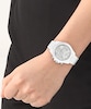 Thumbnail Image 3 of BOSS Novia Ladies' White Ceramic Bracelet Watch