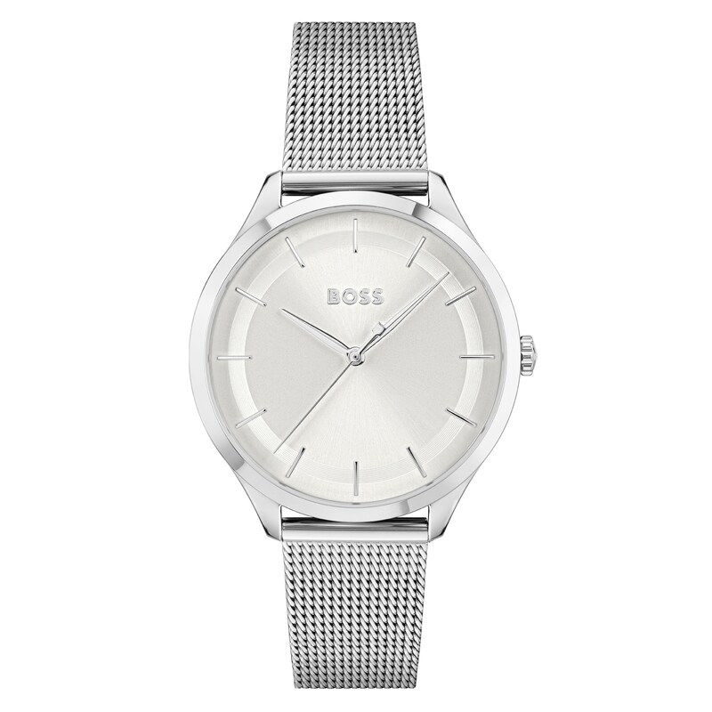 BOSS Pura Ladies' Stainless Steel Mesh Bracelet Watch