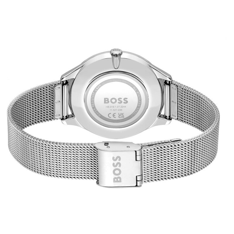 BOSS Pura Ladies' Stainless Steel Mesh Bracelet Watch
