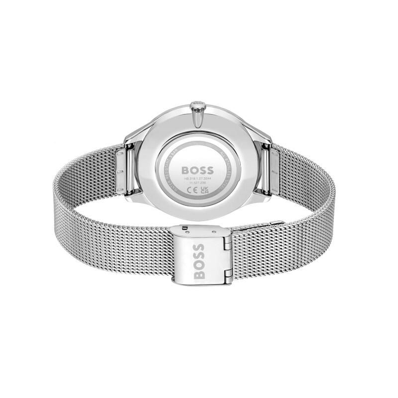 BOSS Pura Ladies' Stainless Steel Mesh Bracelet Watch