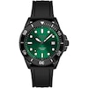 Thumbnail Image 0 of BOSS Ace Men's Green Dial & Black Silicone Strap Watch