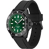 Thumbnail Image 1 of BOSS Ace Men's Green Dial & Black Silicone Strap Watch
