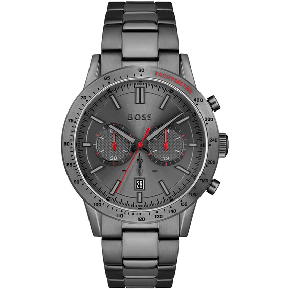 Men's Boss Allure Grey Ip Bracelet Watch