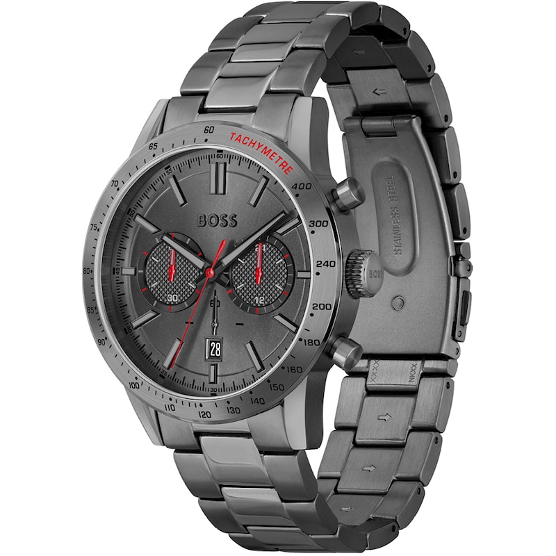 Main Image 2 of BOSS Allure Men's Grey IP Bracelet Watch