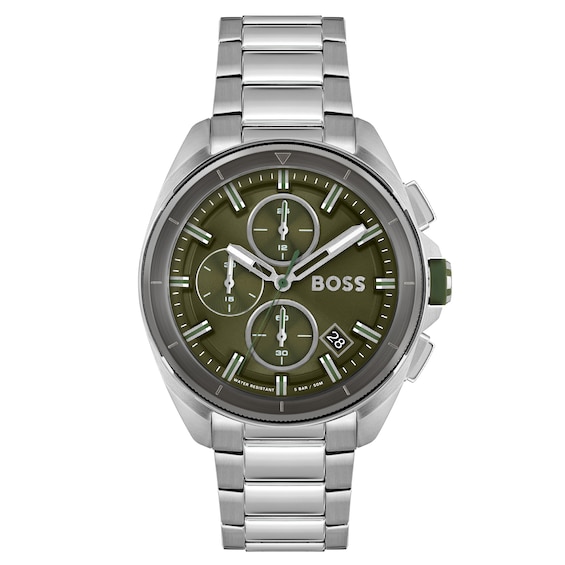 BOSS Volane Men’s Stainless Steel Bracelet Watch