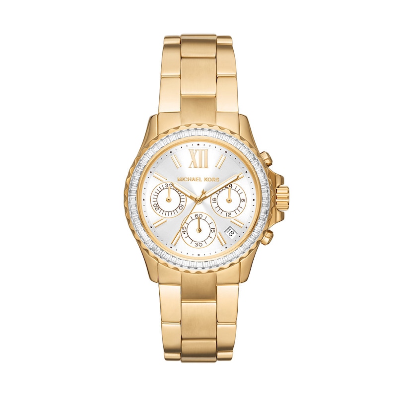 Michael Kors Everest Ladies' Yellow Gold-Tone Bracelet Watch