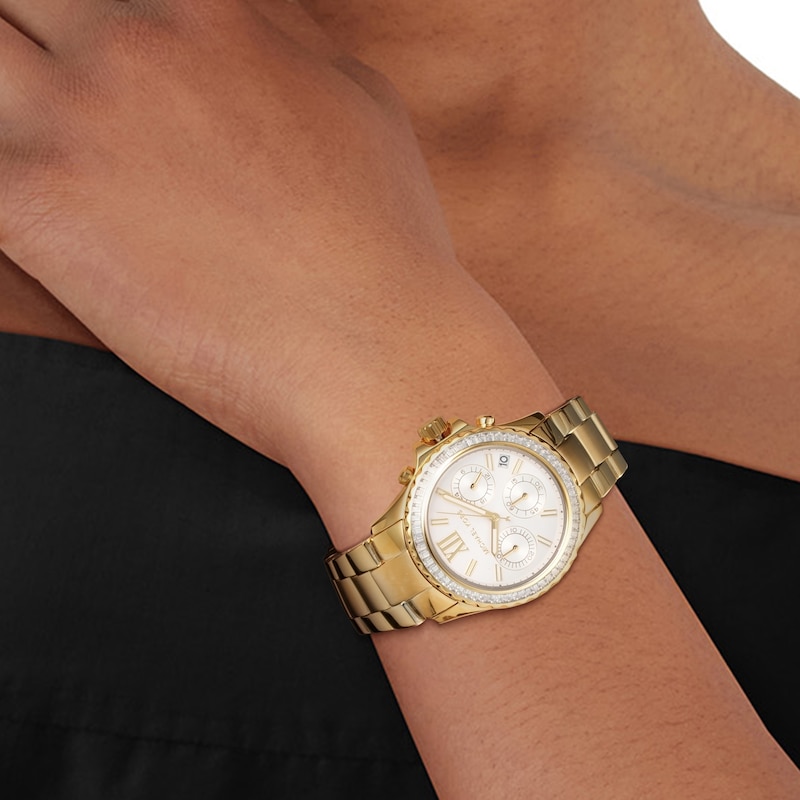 Main Image 2 of Michael Kors Everest Ladies' Yellow Gold Tone Bracelet Watch