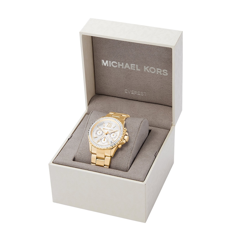 Main Image 6 of Michael Kors Everest Ladies' Yellow Gold Tone Bracelet Watch