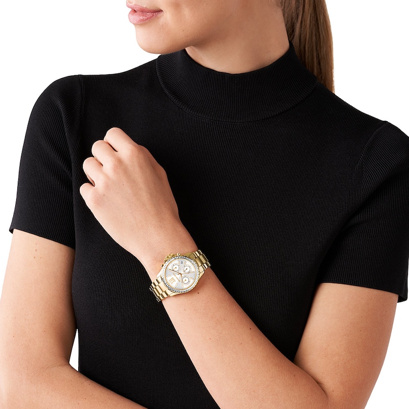 Michael Kors Everest Ladies' Yellow Gold-Tone Bracelet Watch