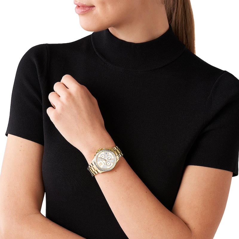 Main Image 7 of Michael Kors Everest Ladies' Yellow Gold Tone Bracelet Watch