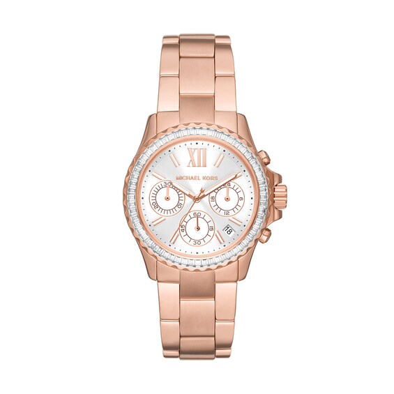 Michael Kors Everest Ladies’ Rose Gold Tone Bracelet Watch