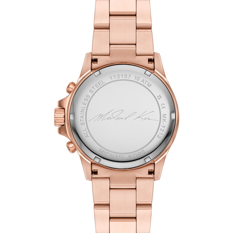 Main Image 4 of Michael Kors Everest Chrono Rose Gold Tone Bracelet Watch
