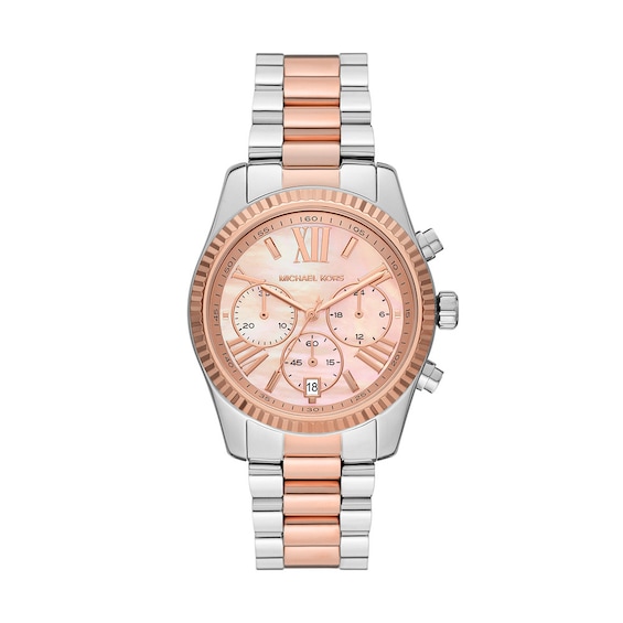 Michael Kors Lexington Ladies’ Dual Tone Bracelet Watch