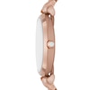 Thumbnail Image 1 of Emporio Armani Ladies' Crystal Dial Rose Gold Tone Bracelet Watch