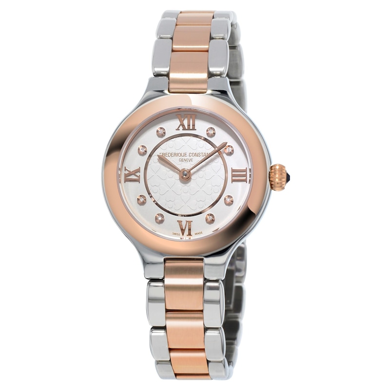 Frederique Constant Delight Ladies Diamond Two-Tone Watch