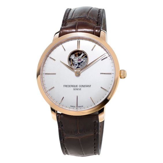Frederique Constant Heartbeat Men’s Rose Gold Plated Watch