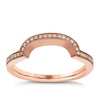Thumbnail Image 0 of Le Vian 14ct Rose Gold & Vanilla Diamond Shaped Wedding Ring