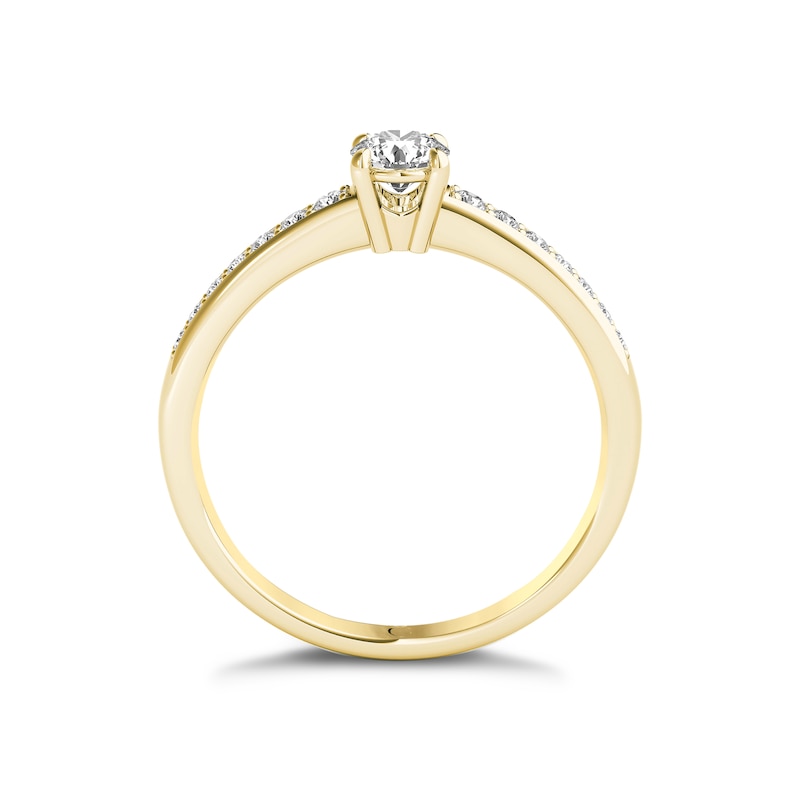 The Diamond Story 18ct Yellow Gold 0.50ct Diamond Ring