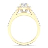 Thumbnail Image 2 of The Diamond Story 18ct Yellow Gold 0.66ct Total Diamond Ring