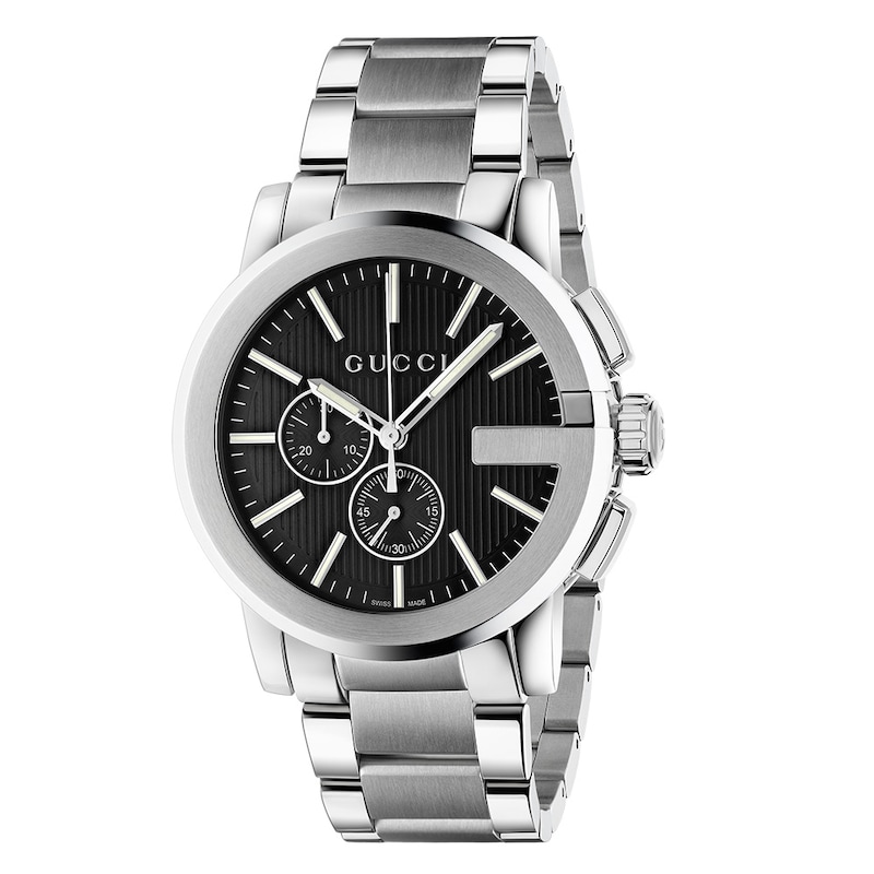 Gucci G-Chrono Stainless Steel Bracelet Watch