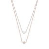 Thumbnail Image 1 of Emporio Armani Two Tone Swarovski Crystal Necklace
