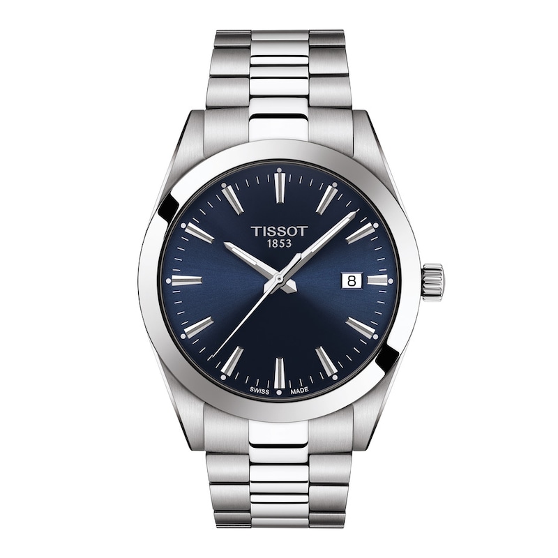 Tissot Gentleman Men's Blue Dial & Stainless Steel Bracelet Watch