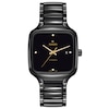 Thumbnail Image 1 of Rado True Square Men's Diamond Black Ceramic Bracelet Watch