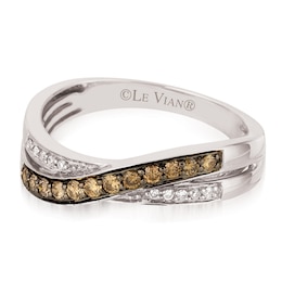 Le Vian 14ct White Gold 0.23ct Chocolate Diamond Ring