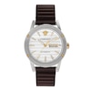 Thumbnail Image 0 of Versace Theros Men's Brown Leather Strap Watch