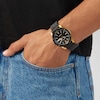 Thumbnail Image 3 of Versace Theros Men's Black Leather Strap Watch
