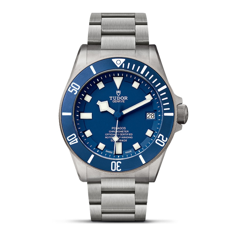 Tudor Pelagos Men's Blue Dial & Titanium Bracelet Watch