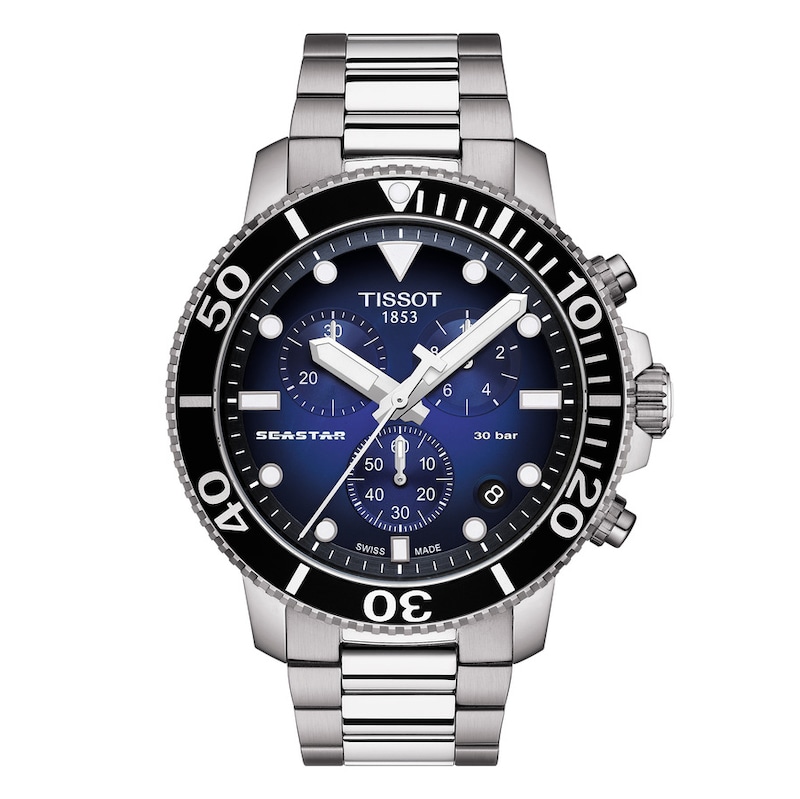 Main Image 1 of Tissot Seastar 1000 Men's Blue Dial & Stainless Steel Watch