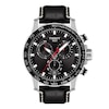 Thumbnail Image 1 of Tissot Supersport Chrono Black Leather Strap Watch
