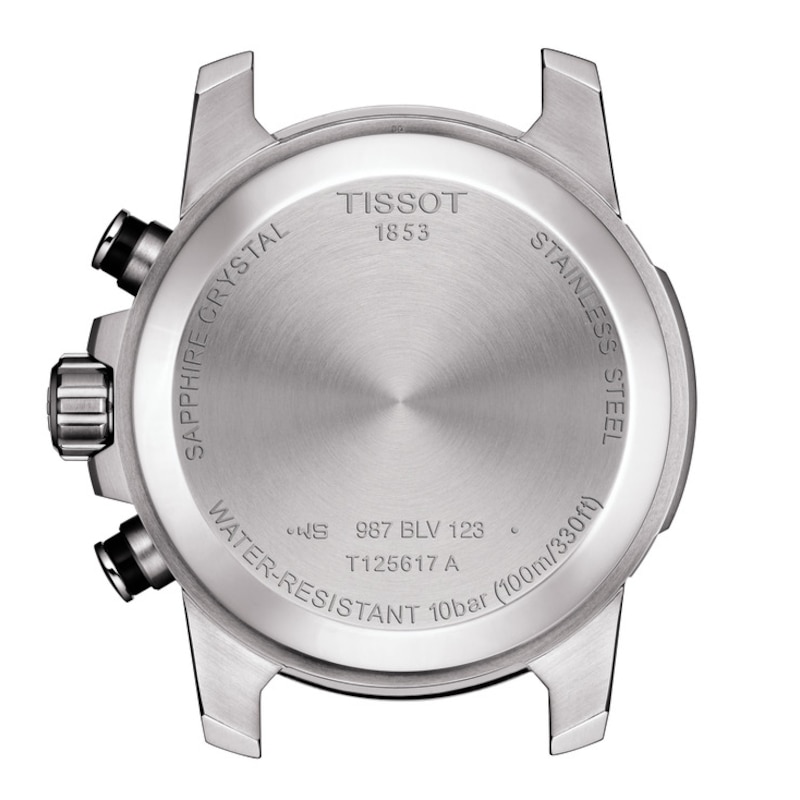 Main Image 2 of Tissot Supersport Chrono Black Leather Strap Watch