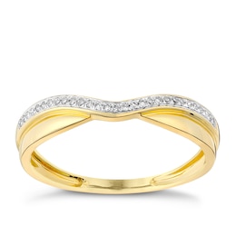 Yellow Gold Diamond Wedding Rings