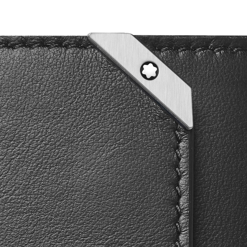 Main Image 2 of Montblanc Meisterstück Black Leather Urban 2 Pen Pouch