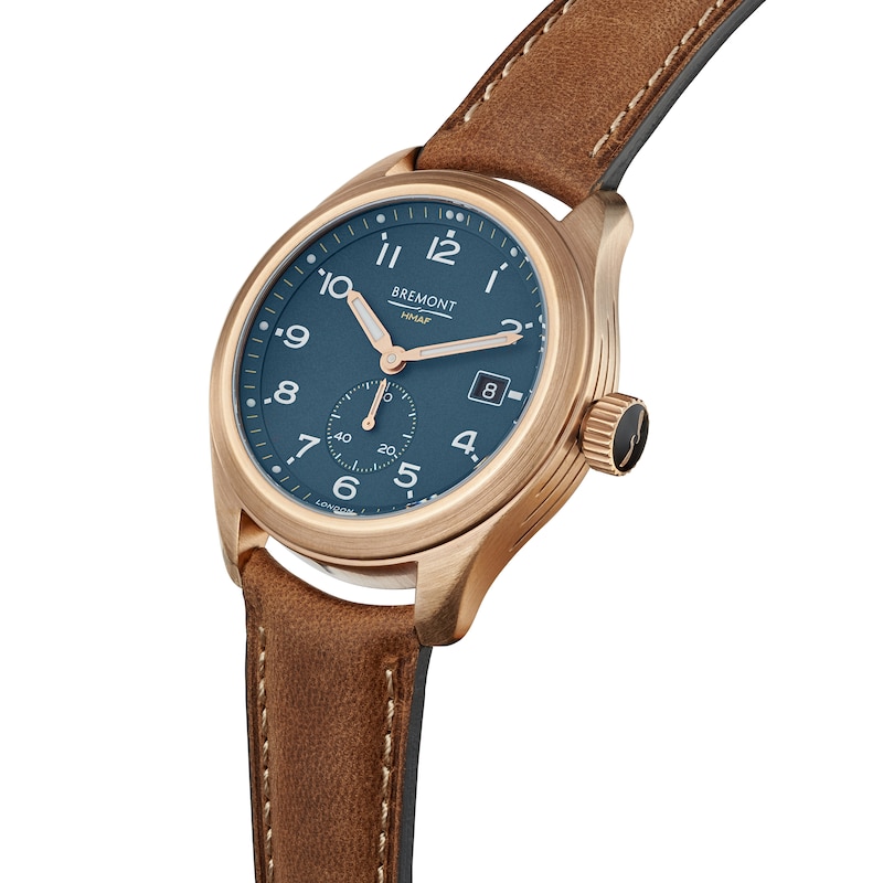 Bremont Broadsword Men's Brown Leather Strap Watch