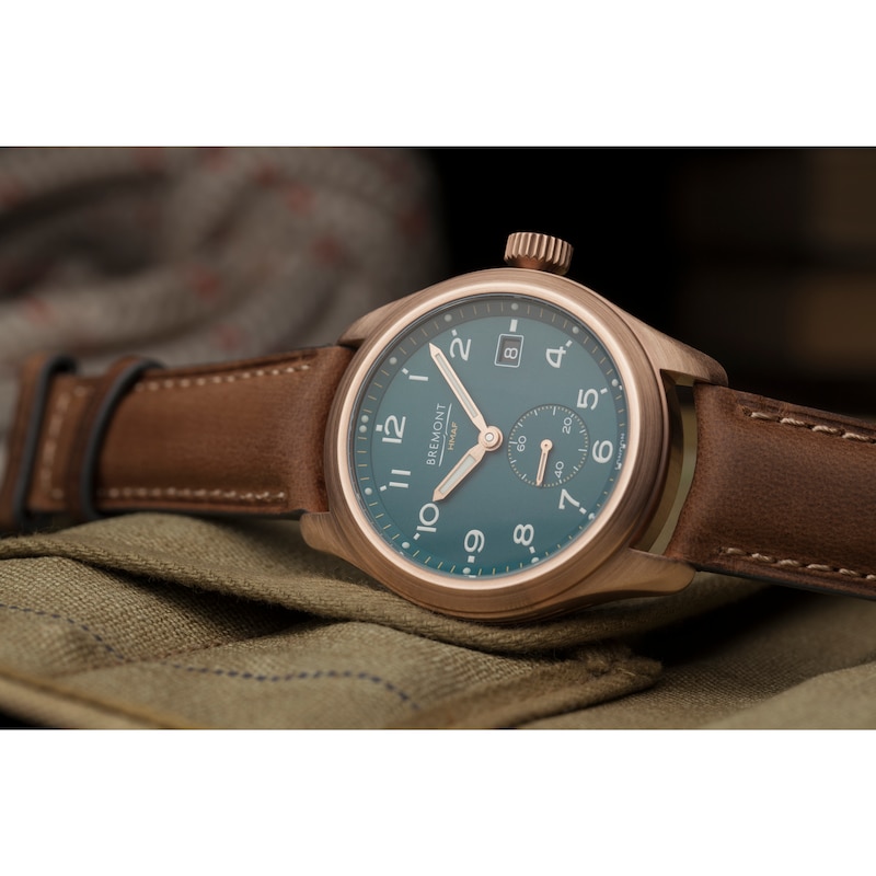 Bremont Broadsword Men's Brown Leather Strap Watch