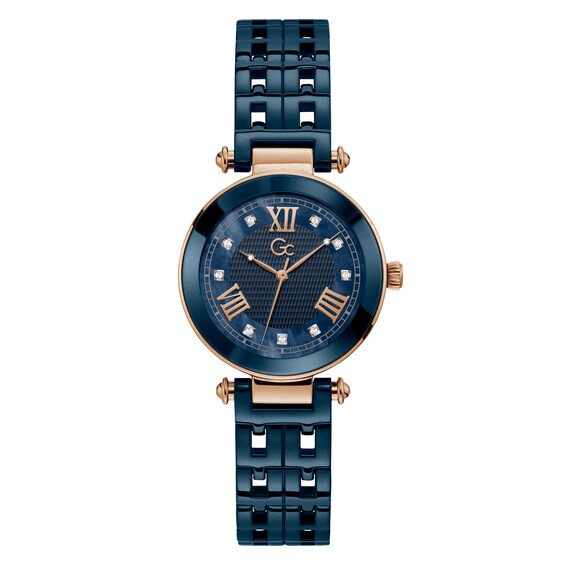 Gc PrimeChic Ladies’ Blue Ceramic Bracelet Watch