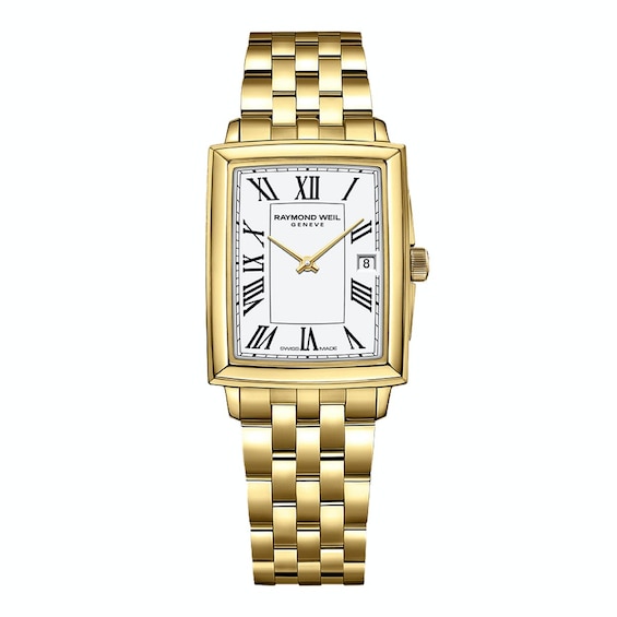 Women's Raymond Weil Toccata Yellow Gold Tone Bracelet Watch