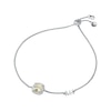 Thumbnail Image 1 of Michael Kors Brilliance Sterling Silver 7" Yellow CZ Cushion Bracelet