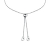 Thumbnail Image 2 of Michael Kors Brilliance Sterling Silver 7" Yellow CZ Cushion Bracelet