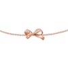 Thumbnail Image 2 of Emporio Armani Rose Gold Silver CZ Bow Slider Bracelet