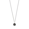 Thumbnail Image 0 of Emporio Armani Gianni Stainless Steel Onyx Disc Pendant