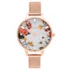 Thumbnail Image 0 of Olivia Burton Sparkle Flower Rose Gold Tone Bracelet Watch