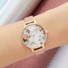 Thumbnail Image 2 of Olivia Burton Sparkle Flower Rose Gold Tone Bracelet Watch