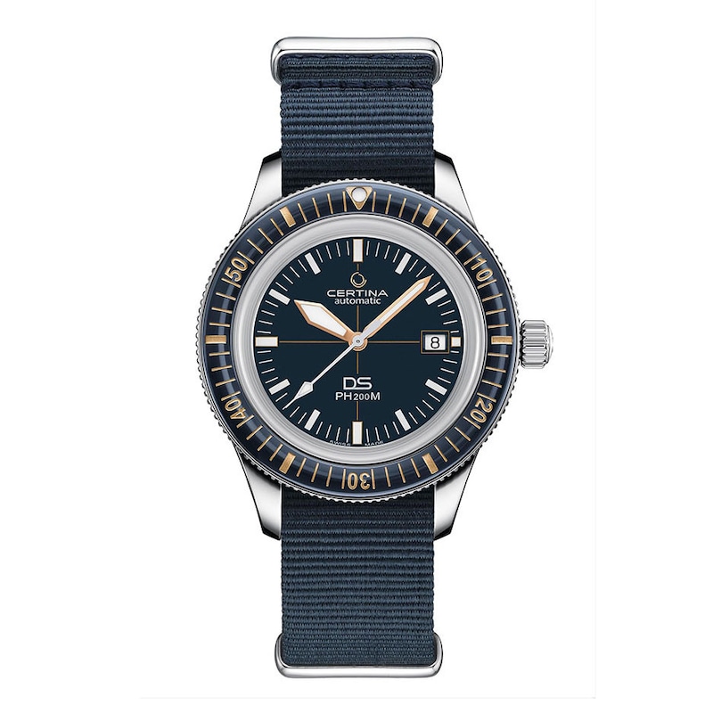 Certina DS PH200M Men's Blue Nato Strap Watch