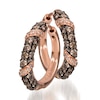 Thumbnail Image 1 of Le Vian 14ct Rose Gold 0.95ct Choc Diamond Earrings