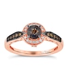 Thumbnail Image 0 of Le Vian 14ct Rose Gold Quartz & 0.18ct Diamond Ring
