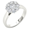 Thumbnail Image 1 of The Diamond Story 18ct White Gold 1ct Diamond Flower Ring